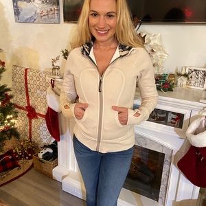 Lululemon cream colored hoodie